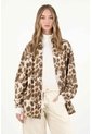 Tennis Buzo En Burda Con Estampado Animal Print Para Mujer de Tennis