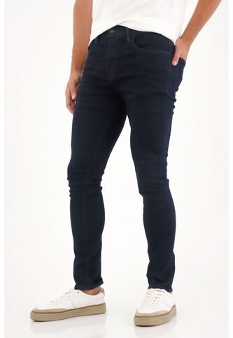 Tennis Jean Super Skinny De Tiro Medio Azul Para Hombre Tennis