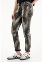 Tennis Jean Super Slim Tiro Medio Negro Para Mujer de Tennis