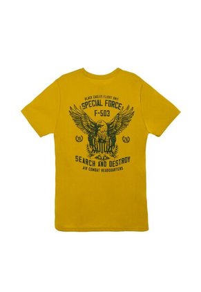 Tennis Camiseta Básica Amarilla Para Hombre