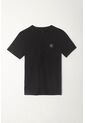 Tennis Camiseta Básica Con Mini Estampado Negra Para Hombre de Tennis