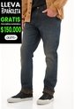Tennis Jean Nudy Tono Oscuro Con Iluminaciones Azul Para Hombre de Tennis