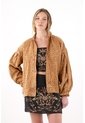 Tennis Abrigo Oversize De Diseño Animal Print Café Para Mujer de Tennis
