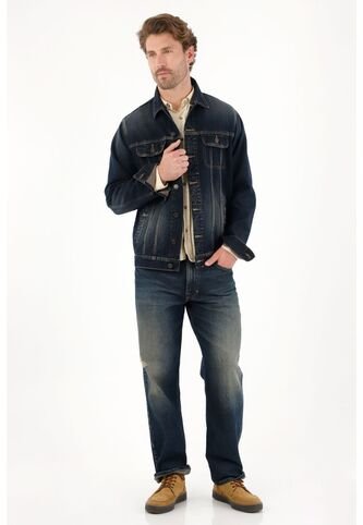 Tennis Abrigo Tipo Trucker Azul Para Hombre Tennis