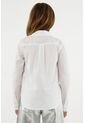 Camisa Blanca Manga Larga Para Niña de Tennis