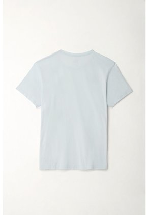 Tennis Camiseta Cuello Redondo Azul Para Hombre