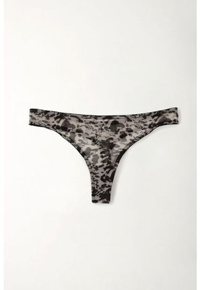 Tennis Panty En Malla Cow Print Para Mujer