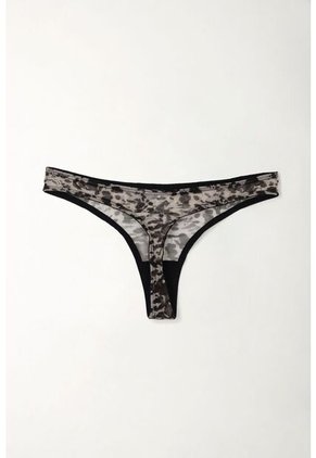 Tennis Panty En Malla Cow Print Para Mujer