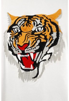 Buzo Blanco Con Tigre Para Hombre