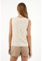 Tennis Chaleco Crudo En Mix De Telas Para Mujer de Tennis