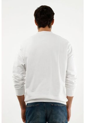 Buzo Blanco Con Tigre Para Hombre