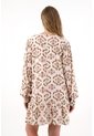 Tennis Vestido Corto Amplio Con Estampado De Flores Para Mujer de Tennis