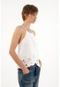 Tennis Camisa Cuello Halter Blanca Para Mujer de Tennis