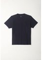 Camiseta Cuello Redondo Azul Para Hombre de Tennis