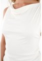 Tennis Camiseta Blanca Manga Sisa Para Mujer de Tennis