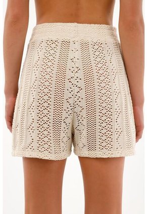 Tennis Bermuda Crudo Tipo Crochet Para Mujer