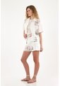 Tennis Camisa Manga Corta Con Estampados Localizados Para Mujer de Tennis