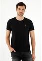 Camiseta Básica Negra Para Hombre de Tennis