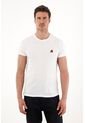 Tennis Camiseta De Manga Corta Blanca Para Hombre de Tennis