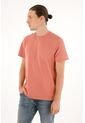 Camiseta Regular Fit De Tacto Suave Naranja Para Hombre de Tennis