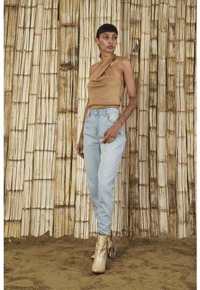 Jean Slouchy Azul Para Mujer