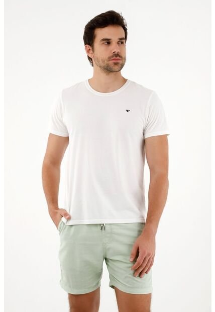 Tennis Bermuda Verde Con Cordón Ajustable Para Hombre