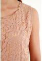 Vestido Recto Café Para Mujer de Tennis