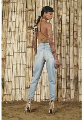 Jean Slouchy Azul Para Mujer