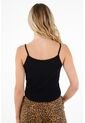 Tennis Camiseta Negra De Tiras Para Mujer de Tennis