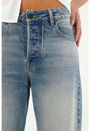 Tennis Jean Recto En 100% Algodón Azul Para Mujer