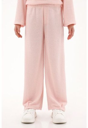 Pantalón Con Pretina Elástica Rosado Para Niña