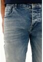 Tennis Jean Skinny Tiro Medio Con Pigmento Blanco Para Hombre de Tennis