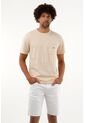 Camiseta Crudo Con Bolsillo Delantero Para Hombre de Tennis