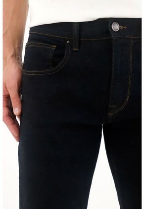 Tennis Jean Recto Azul Para Hombre