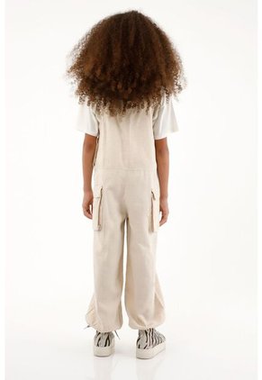 Overall Largo Color Crudo Para Niña