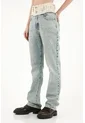 Tennis Jean Recto Con Corte Tejido Y Lurex En Pretina Para Mujer de Tennis