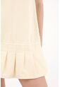 Tennis Vestido Corto En Denim Crudo Para Mujer de Tennis