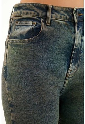 Tennis Jean Azul Con Efecto Tornasol Para Mujer