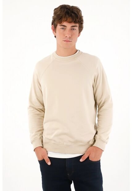 Tennis Buzo En Tela Perchada Crudo Para Hombre