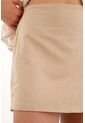 Falda Corta Crudo En Apariencia Lino Para Mujer de Tennis
