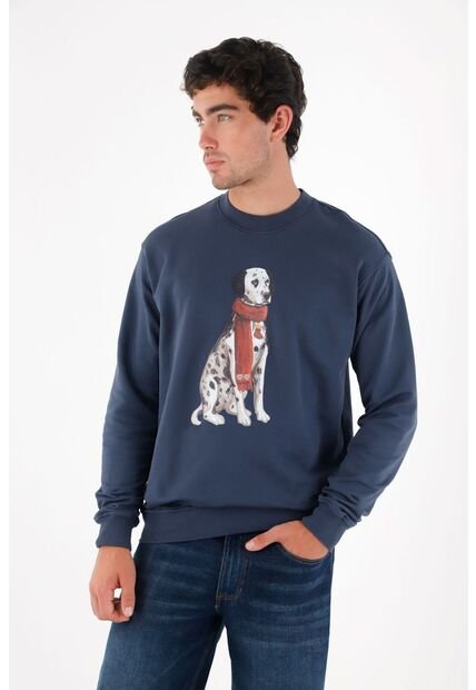 Tennis Buzo Con Estampado Navideño Para Hombre