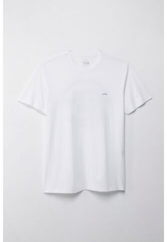 Tennis Camiseta Manga Corta Estampada Blanca Para Hombre Tennis