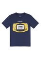 Camiseta Azul Con Estampado Frontal Para Niño de Tennis