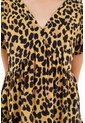 Vestido Corto De Animal Print Para Niña de Tennis