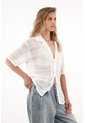 Tennis Camiseta Crudo De Tela Tejida Para Mujer de Tennis