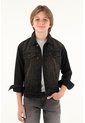 Chaqueta Trucker Negra Para Niño de Tennis