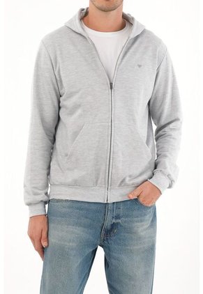 Tennis Buzo Gris Manga Larga Para Hombre