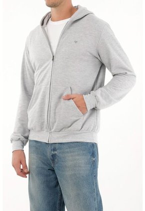 Tennis Buzo Gris Manga Larga Para Hombre