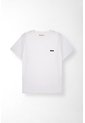 Tennis Camiseta Regular Con Mini Gráfico De Gafas En Algodón Blanco Para Mujer de Tennis