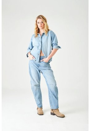 Tennis Jean Horseshoe En Denim Para Mujer